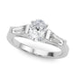 Baguette 3-Stone Engagement Ring