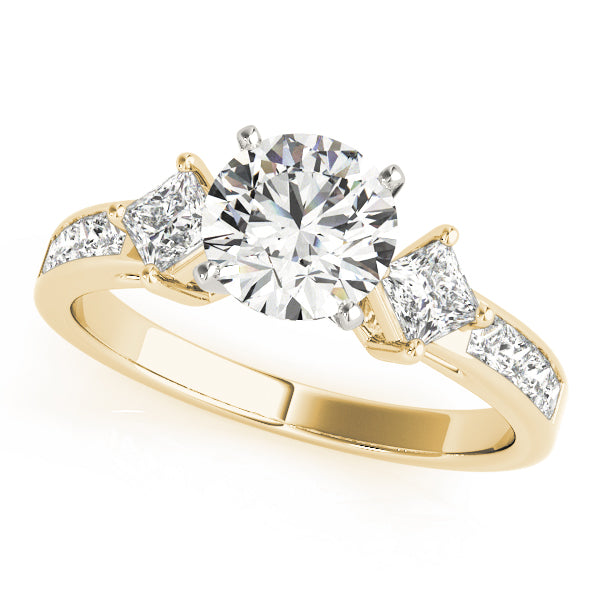 ENGAGEMENT RINGS CLUSTER SIDES