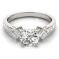 ENGAGEMENT RINGS CLUSTER SIDES