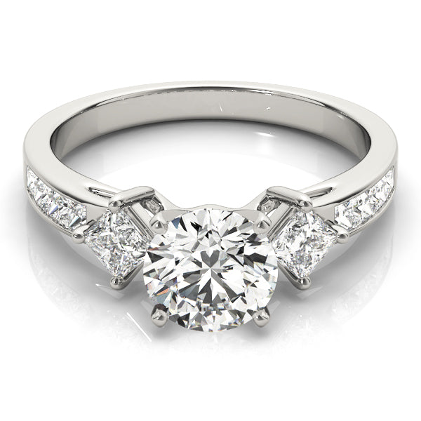 ENGAGEMENT RINGS CLUSTER SIDES
