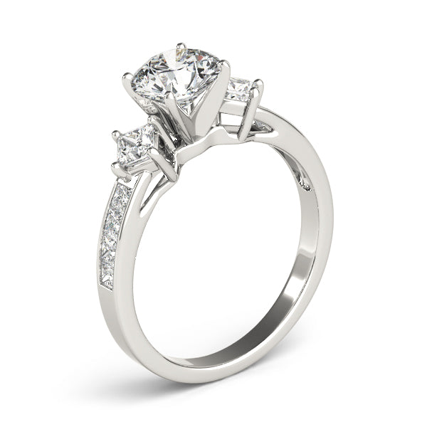 ENGAGEMENT RINGS CLUSTER SIDES