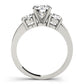 3-Stone Round Engagement Ring