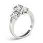3-Stone Round Engagement Ring