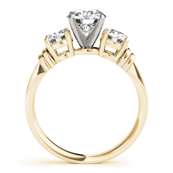 3-Stone Round Engagement Ring