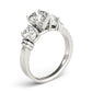 3-Stone Round Engagement Ring