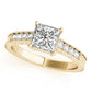 Antique Style Filigree Milgrain Engagement Rings