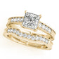 Antique Style Filigree Milgrain Engagement Rings