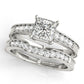 Antique Style Filigree Milgrain Engagement Rings