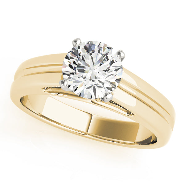 Cathedral Solitaire Engagement Ring