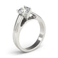 Cathedral Solitaire Engagement Ring