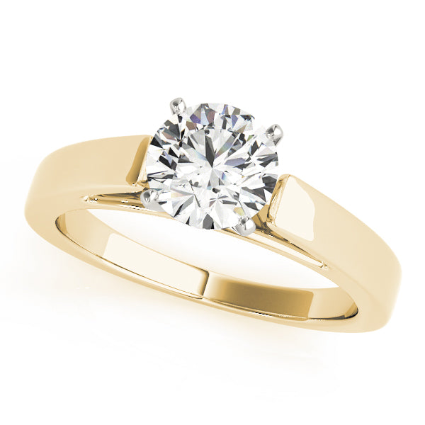 Cathedral Solitaire Engagement Ring