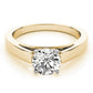 Cathedral Solitaire Engagement Ring