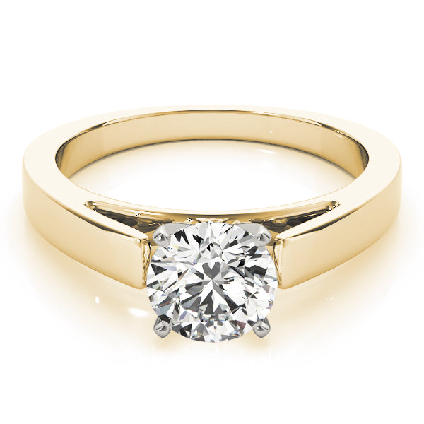 Cathedral Solitaire Engagement Ring
