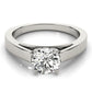Cathedral Solitaire Engagement Ring