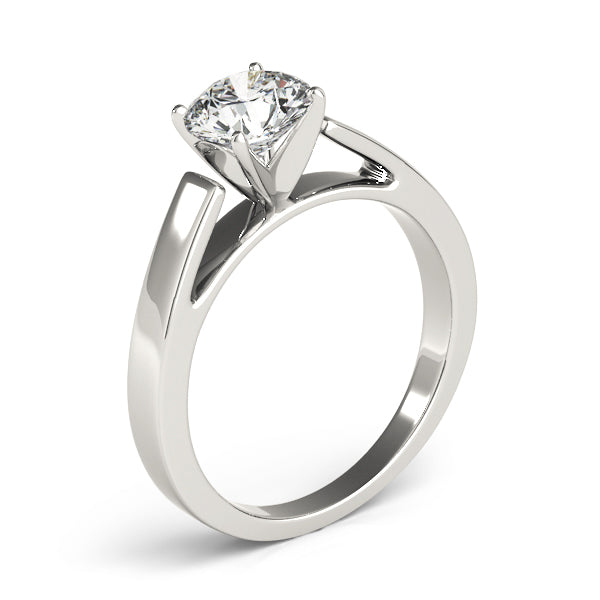 Cathedral Solitaire Engagement Ring