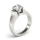 Solitaire Round Engagement Ring