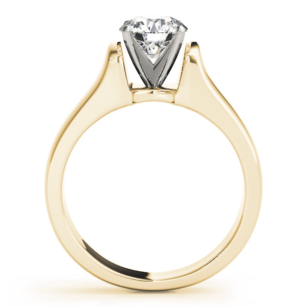 Solitaire Round Engagement Ring