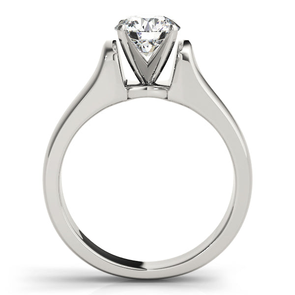 Solitaire Round Engagement Ring
