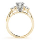 ENGAGEMENT RINGS 3 STONE ROUND