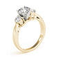 ENGAGEMENT RINGS 3 STONE ROUND