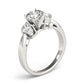 ENGAGEMENT RINGS 3 STONE ROUND