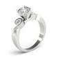 ENGAGEMENT RINGS 3 STONE ROUND
