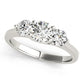 3-Stone Trellis Engagement Ring