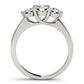 3-Stone Trellis Engagement Ring
