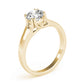 Double Prong Trellis Engagement Ring