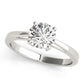 Solitaire Round Engagement Ring
