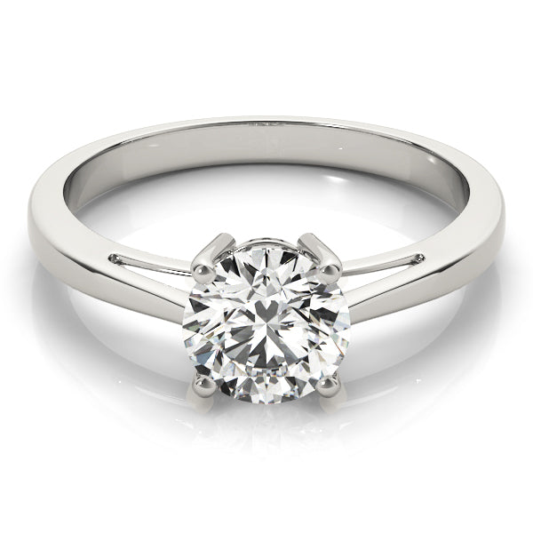 Solitaire Round Engagement Ring