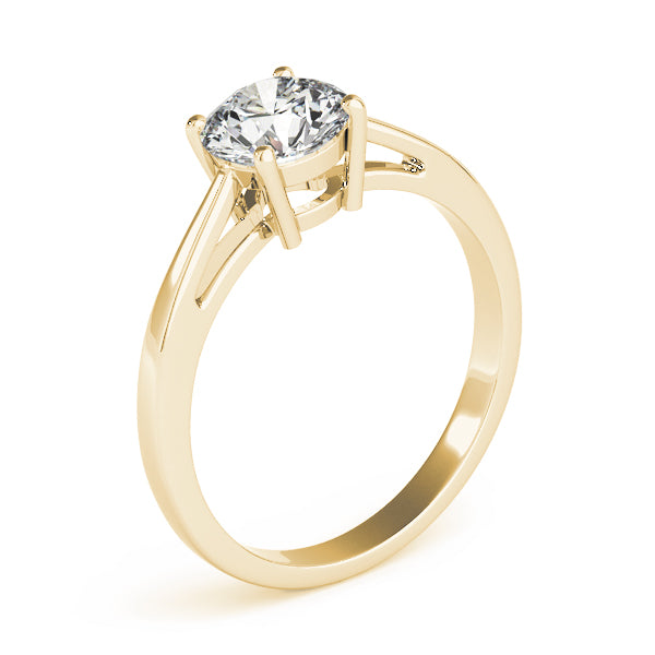 Solitaire Round Engagement Ring