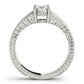 ENGAGEMENT RINGS SINGLE ROW PRONG