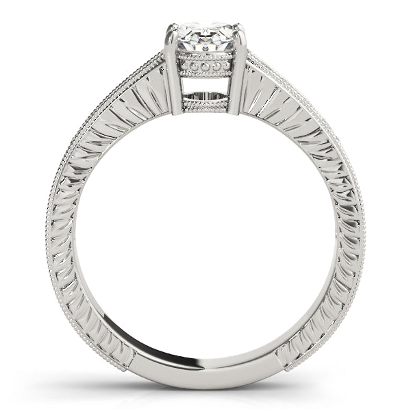 ENGAGEMENT RINGS SINGLE ROW PRONG
