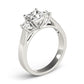 3-Stone Princess Cut Engagement Rings
