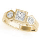 ENGAGEMENT RINGS 3 STONE PRINCESS