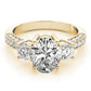 ENGAGEMENT RINGS 3 STONE OVAL