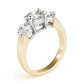 3-Stone Round Engagement Ring