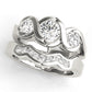 3-Stone Bypass Engagement Ring