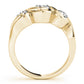 3-Stone Bypass Engagement Ring