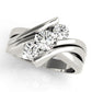 ENGAGEMENT RINGS 3 STONE ROUND