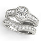 Antique Style Filigree Milgrain Engagement Rings
