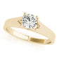 Solitaire Round Engagement Rings
