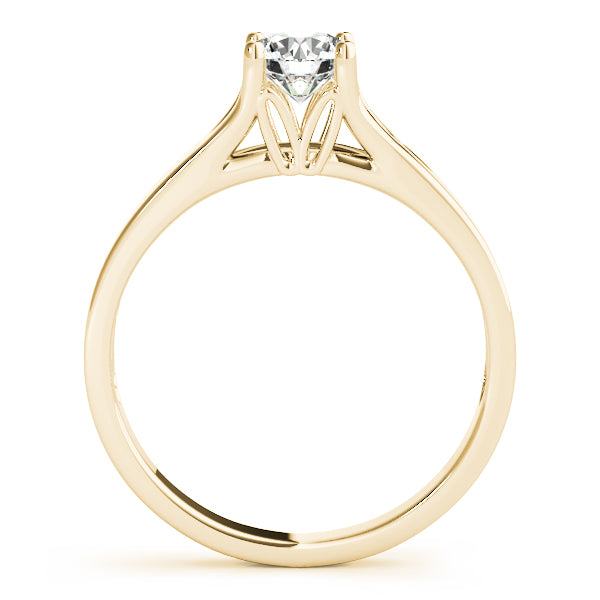 Solitaire Round Engagement Rings