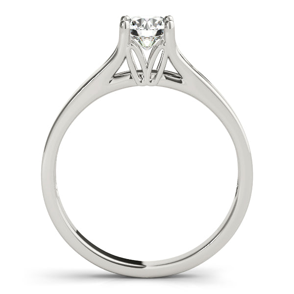 Solitaire Round Engagement Rings