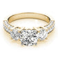 3-Stone Prong Set Engagement Ring