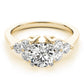 ENGAGEMENT RINGS CLUSTER SIDES