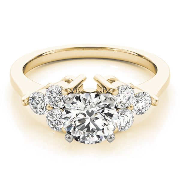 ENGAGEMENT RINGS CLUSTER SIDES