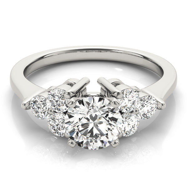 ENGAGEMENT RINGS CLUSTER SIDES