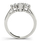 3-Stone Marquise Engagement Ring
